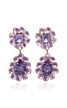 Mini Me Crystal Drop Earrings by Roxanne Assoulin | Moda Operandi