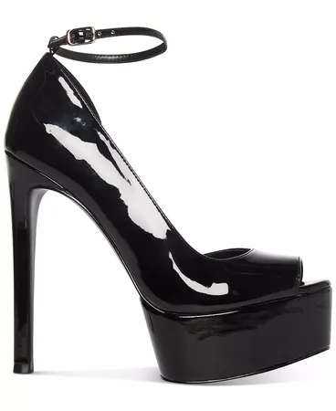 Steve Madden Women's Affair Ankle-Strap Platform Pumps & Reviews - Heels & Pumps - Shoes - Macy's