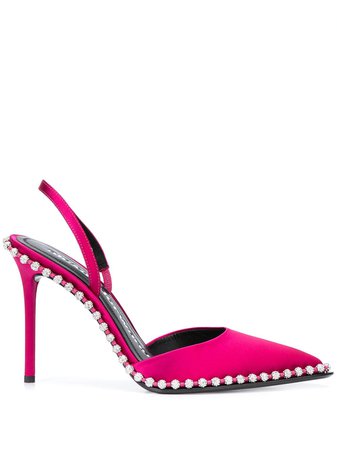 Pink Alexander Wang Pointed Stilettos | Farfetch.com