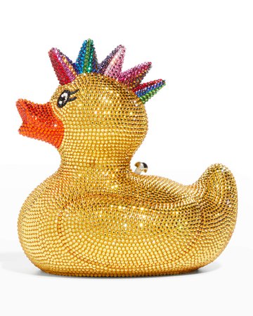Judith Leiber Couture Collector's Edition Punk Duck Clutch Bag | Neiman Marcus
