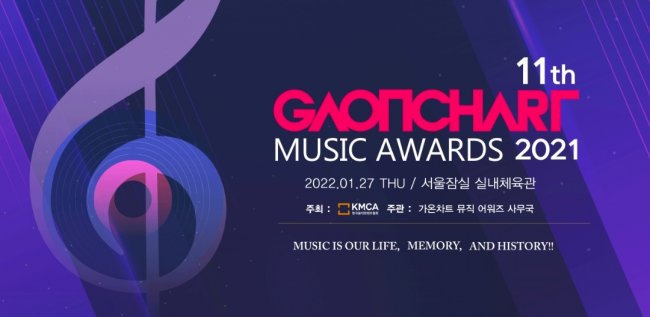 2022 gaon chart music awards logo