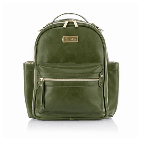Itzy Ritzy Olive Mini Diaper Bag Backpack