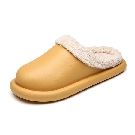 Winter Home Slippers Men Half Shoes Casual Waterproof Indoor Warm Fur House Slippers Lovers Bedroom Slippers Couples Female - Special Promo #2A0773 | Goteborgsaventyrscenter