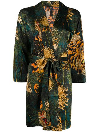 Dsquared2 tiger print kimono - FARFETCH