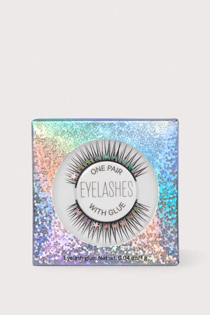 False Eyelashes - Silver