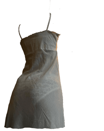 linen slip dress