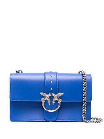Shop blue Pinko Love crossbody bag with Express Delivery - Farfetch