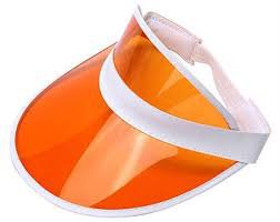 retro orange visor - Google Search