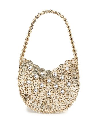 Paco Rabanne gold-tone sequin-embellished Bag - Farfetch
