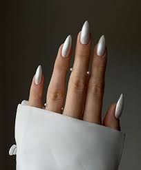 white nails - Google Search