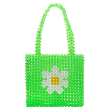 Green Daisy Bag – Susan Alexandra