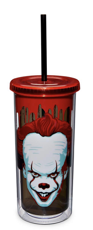 pennywise come back and play cup with straw - spencer’s