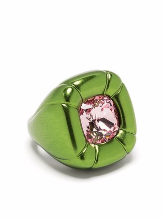 Shop Swarovski Dulcis cocktail ring with Express Delivery - FARFETCH