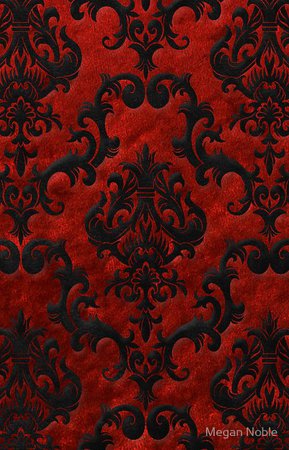 red gothic background