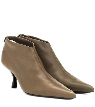 Bourgeoise leather ankle boots