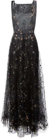 Dress with stars and moon Valentino