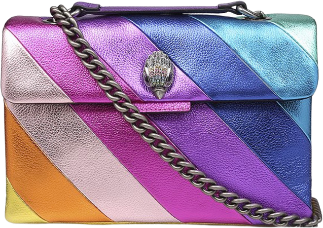 metallic purse