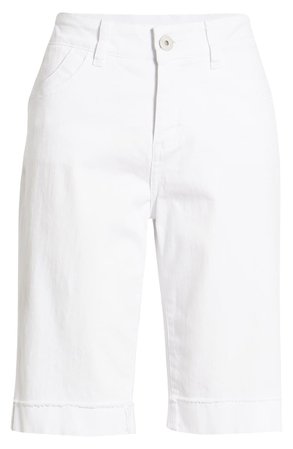 Jag Jeans Nina Bermuda Shorts | white
