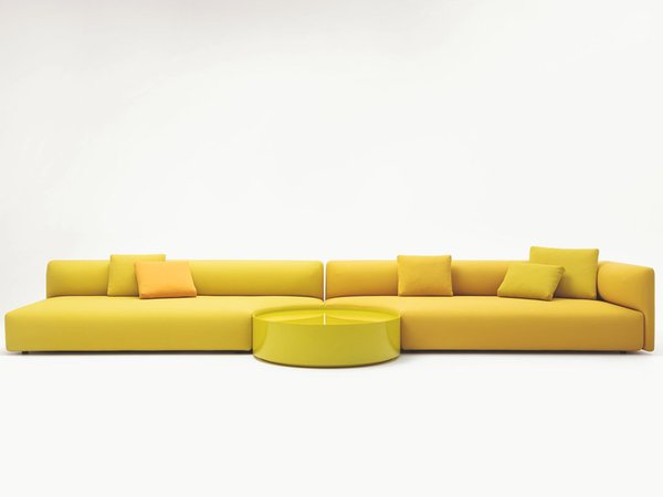 Modular fabric sofa with removable cover WALT By Paola Lenti design Francesco Rota
