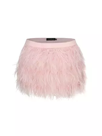 Ambre Feather Skirt (Pink) – Nana Jacqueline