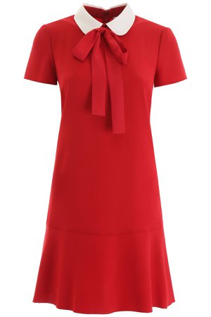 RED Valentino Mini Dress With Collar