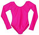 Amazon.com : American Dance Theater Adult Scoop neck Long Sleeve Leotard Bright Hot Pink (Small Adult) : Sports & Outdoors