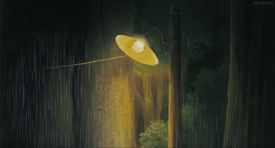 anime rain aesthetic
