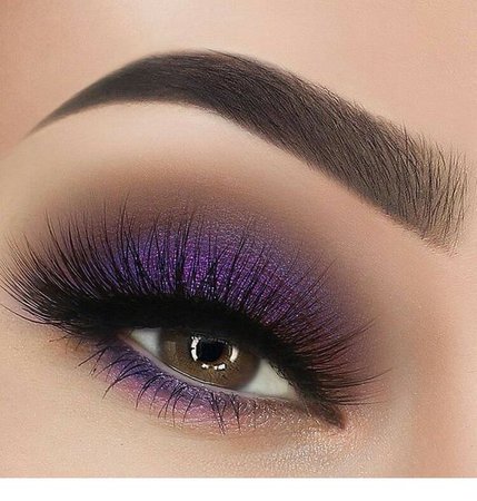 Purple Prom Makeup