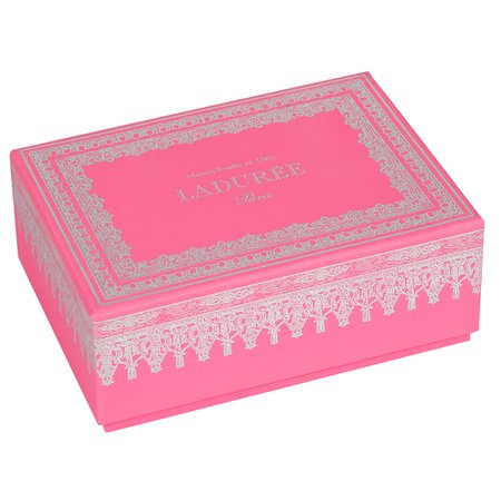 Napoleon III Pink - Box of 8 Macarons by Ladurée Paris - Goldbelly