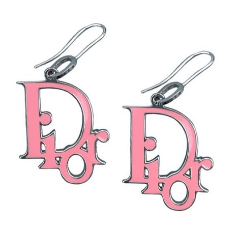 Dior: Pink Enamel Earrings (1999)