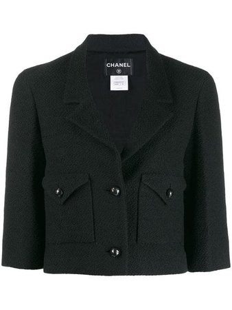 Chanel Vintage Cropped Jacket - Farfetch