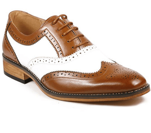 brown saddle shoes