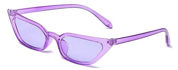 purple cat eye glasses