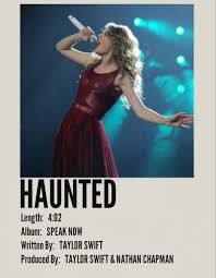 taylor swift haunted poster