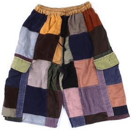 vintage patchwork shorts png - Google Search