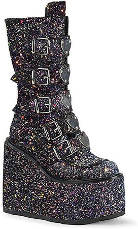 Amazon.com | Demonia Women's Swing-230G Boots | Mid-Calf