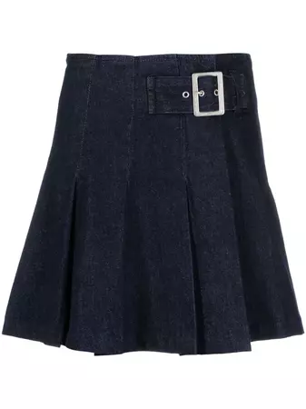 Reformation Billie Pleated Mini Skirt
