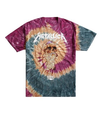 *clipped by @luci-her* Metallica One Tie-Dye T-Shirt