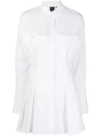 PINKO long-sleeve Mini Shirt Dress