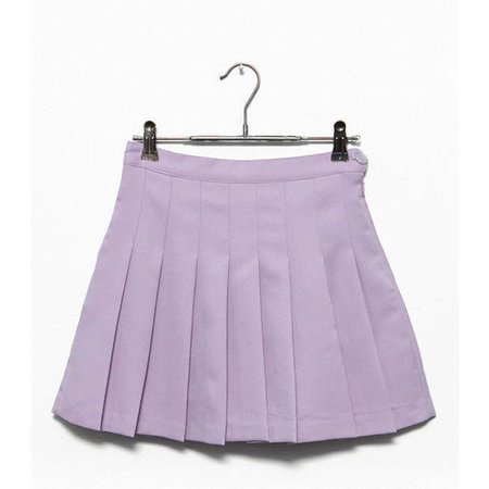 Pastel purple skirt