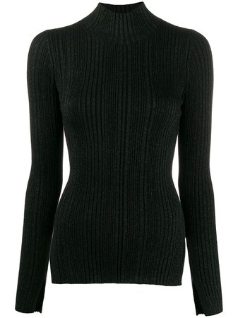 Helmut Lang Striped Roll Neck Sweater Ss20 | Farfetch.com