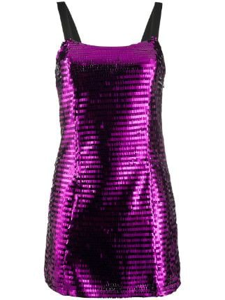 Amen purple sequin dress