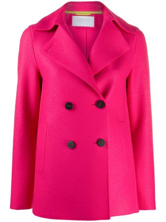Harris Wharf London двубортное пальто с длинными рукавами - купить в интернет магазине в Москве | Цены, Фото.