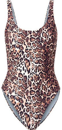 Skin - The Lana Reversible Swimsuit - Leopard print