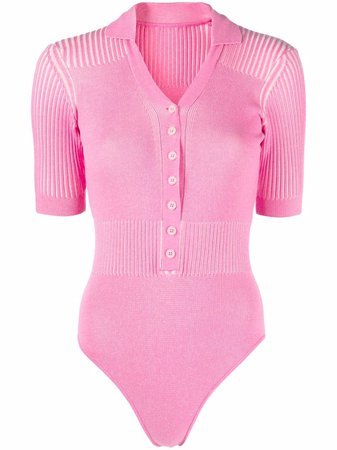 Jacquemus Yauco Knitted Bodysuit - Farfetch