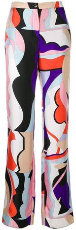 Vallauris Print Trousers