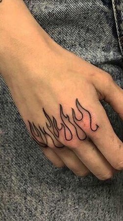 flame tattoo