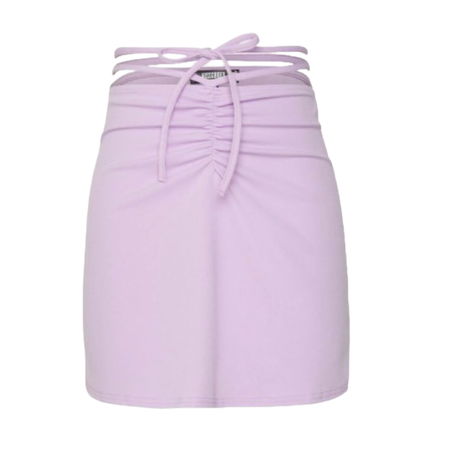 ASOS Missguided Mini Skirt with Ruched Detail