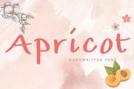apricot text - Google Search