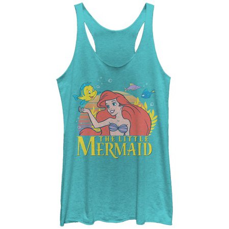 Disney Women's - The Little Mermaid Ariel Classic Racerback Tank